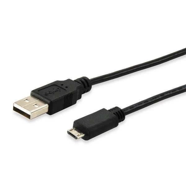 Equip 128594 Cavo USB 2.0 da maschio tipo A a maschio micro-B, 1,0 m