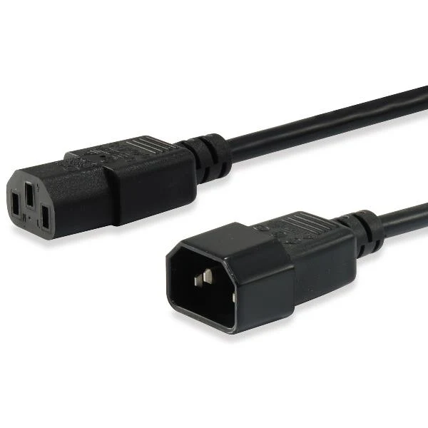 Equip 112101 Nero 3 m Accoppiatore C13 Accoppiatore C14