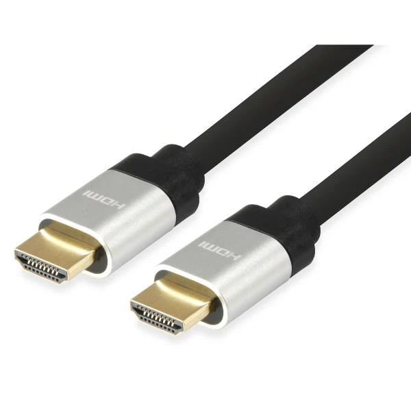 Equip 119347 Cavo HDMI 2.0, custodia in alluminio, 10 m, 4K/60Hz