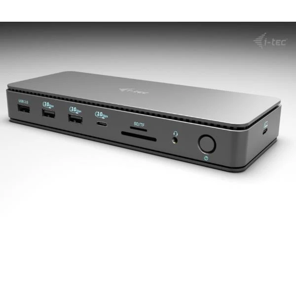 i-tec Thunderbolt 4 Dual DisplayPort Docking Station PRO + Power Delivery 92 W