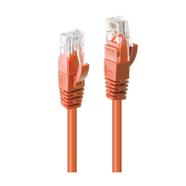 Lindy 48105 cavo di rete Arancione 0,3 m Cat6 U/UTP (UTP)