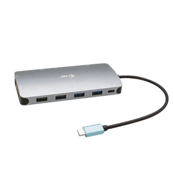 i-tec Metal USB-C Nano 3x Display Docking Station + Power Delivery 100 W