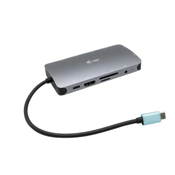 i-tec Metal USB-C Travel Nano Dock HDMI/VGA with LAN + Power Delivery 100 W