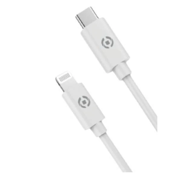 Celly PCUSBCLIGHTWH cavo Lightning 1 m Bianco