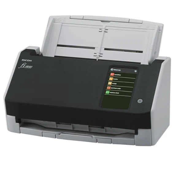 Ricoh fi-8040 ADF + scanner ad alimentazione manuale 600 x 600 DPI A4 Nero, Grigio