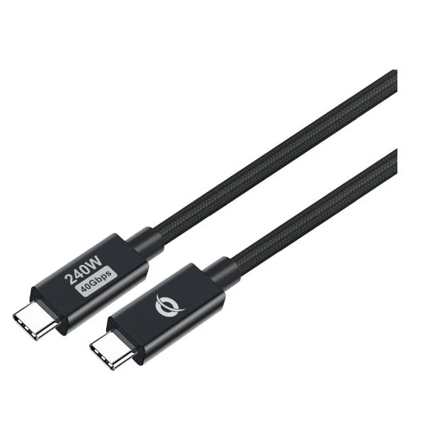 Conceptronic ETTA04B20 cavo USB USB4 Gen 3x2 2 m USB C Nero