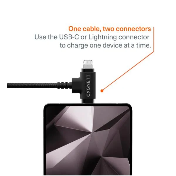 UNITE T-TYPE USB-C 1M BLACK