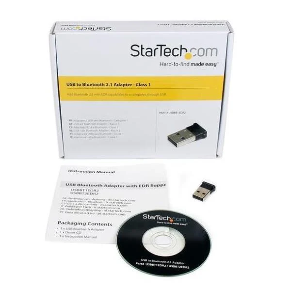 StarTech.com Adattatore Mini USB Bluetooth 2.1 - Adattatore di rete wireless EDR Classe 1