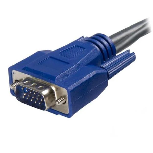 StarTech.com Cavo KVM ultra-sottile VGA USB 2 in 1 1,8 m