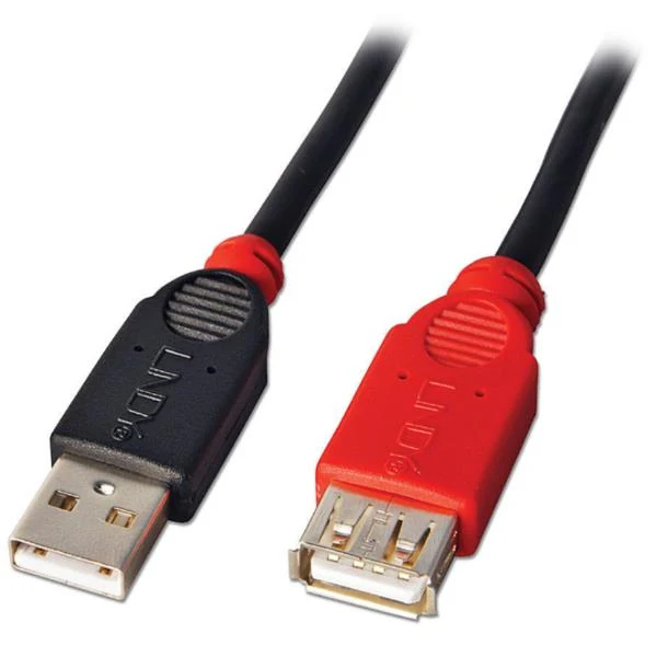 Lindy 42817 cavo USB USB 2.0 5 m USB A Nero