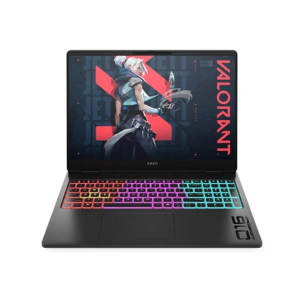 HP OMEN Slim Gaming 16-an0011nl Intel Core Ultra 7 255H Computer portatile 40,6 cm (16") WQXGA 24 GB DDR5-SDRAM 1 TB SSD NVIDIA GeForce RTX 5060 Wi-Fi 6 (802.11ax) FreeDOS AI PC Nero