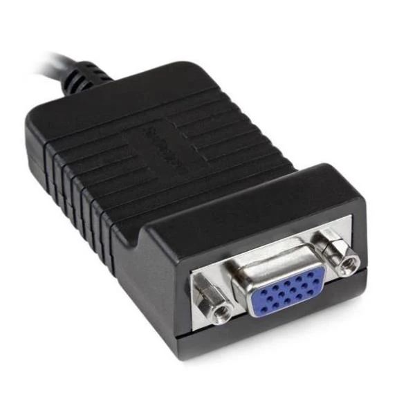 StarTech.com Adattatore da DisplayPort a VGA - Convertitore attivo da DP a VGA - Video 1080p - Resistente - Cavo monitor DP/DP++ a VGA Adattatore Dongle DP 1.2 a VGA - Connettore DP a scatto