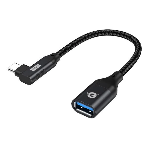 Conceptronic ABBY19B adattatore per inversione del genere dei cavi USB-C USB-A Nero