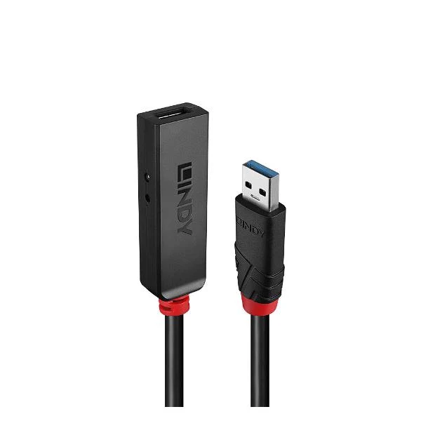 Lindy 43401 hub di interfaccia USB 3.2 Gen 1 (3.1 Gen 1) Type-C 5000 Mbit/s Nero