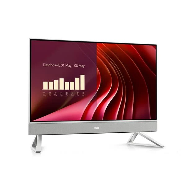 DELL EC24250 Intel Core 7 150U 60,5 cm (23.8") 1920 x 1080 Pixel PC All-in-one 16 GB DDR5-SDRAM 512 GB SSD Windows 11 Pro Wi-Fi 6E (802.11ax) Perlato, Bianco