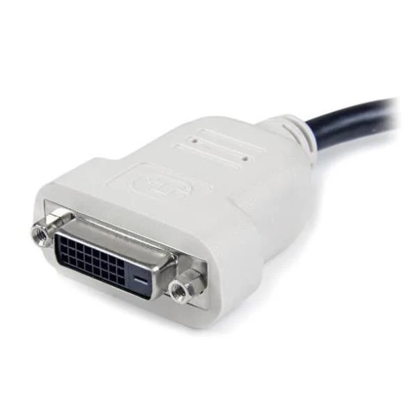 StarTech.com Adattatore DisplayPort DVI - Convertitore video da DisplayPort a DVI-D - 1080p - Adattatore Dongle da DP 1.2 a DVI per monitor/display - Adattatore da DP a DVI - Connettore DP a scatto
