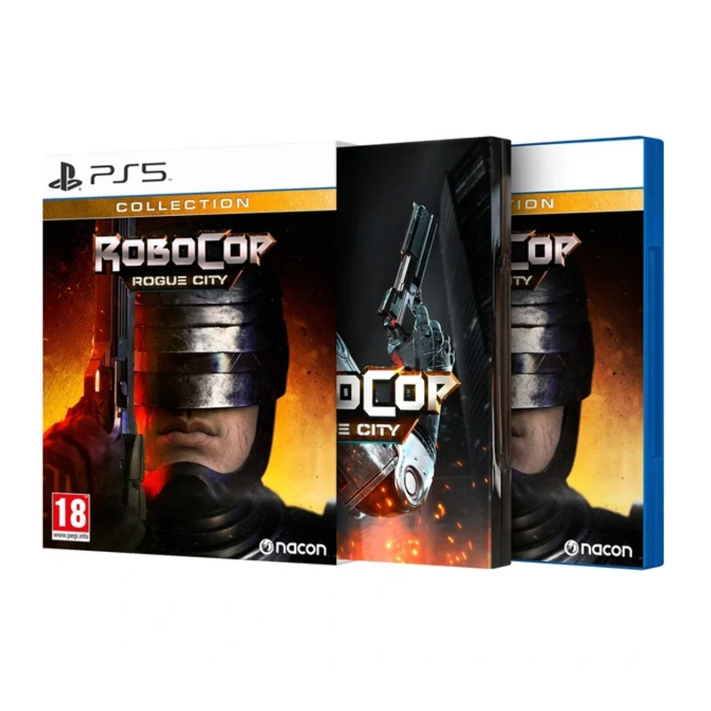 RoboCop: Rogue City Collection Edition PS5 Gioco Steelbook EU ITA Nuovo