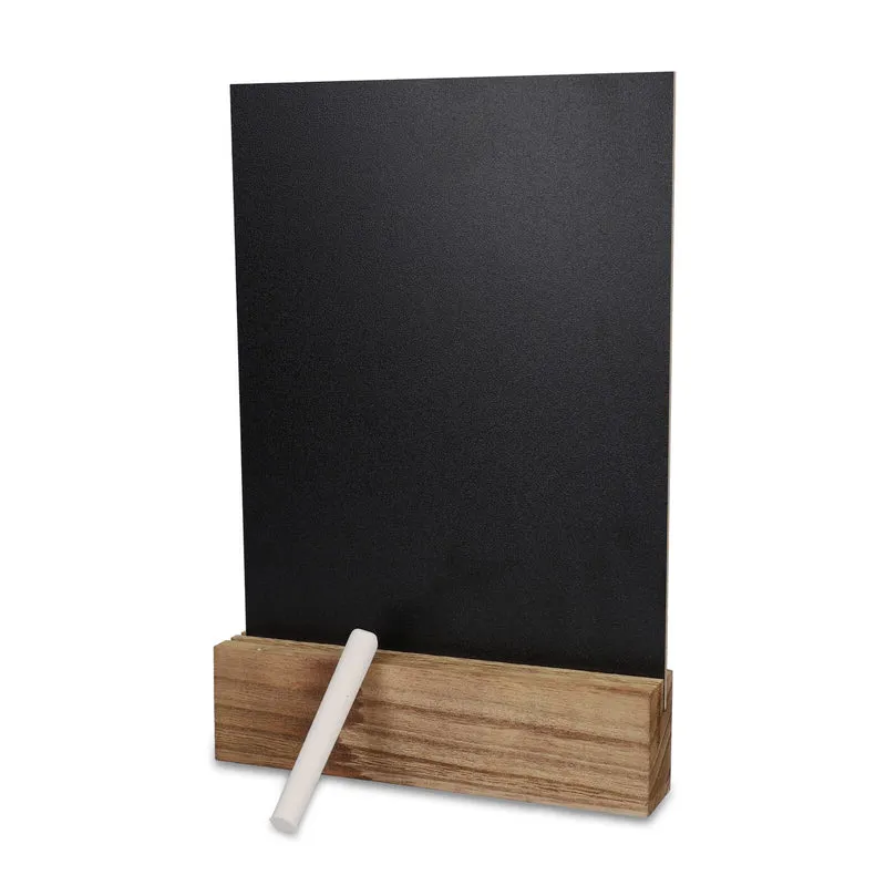 Lavagna con supporto di legno