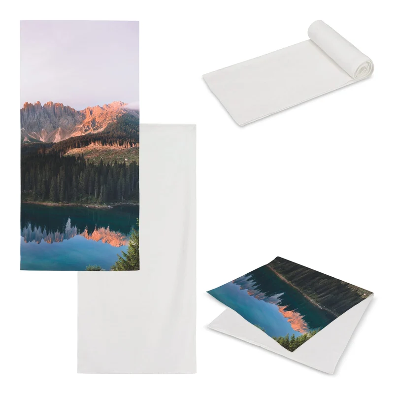 Asciugamano double-face con stampa full 50x100 cm