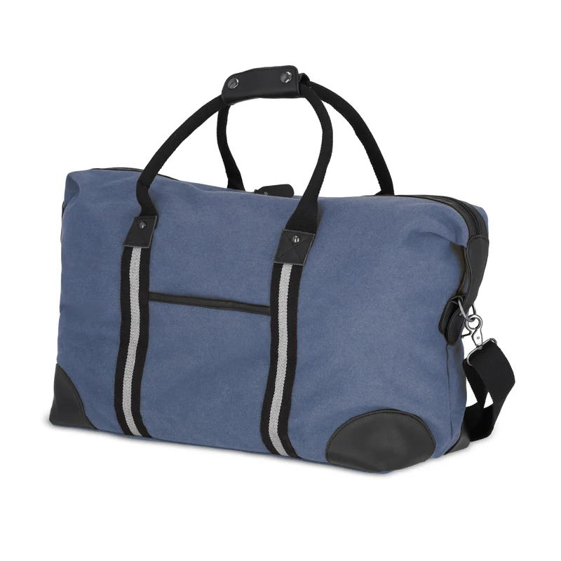 Borsa da weekend in tela di cotone riciclato Harper