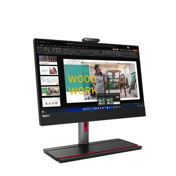 Lenovo ThinkCentre M90a Gen 6 Intel Core Ultra 7 265 60,5 cm (23.8") 1920 x 1080 Pixel Touch screen PC All-in-one 32 GB DDR5-SDRAM 1 TB SSD NVIDIA GeForce RTX 4050 Windows 11 Pro Wi-Fi 6E (802.11ax) Nero