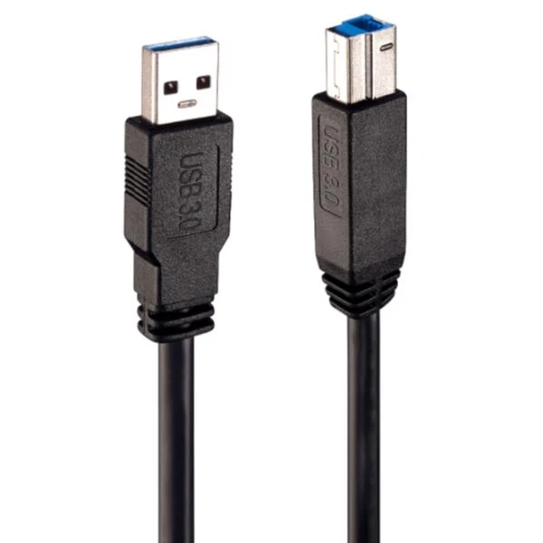 Lindy 43098 cavo USB USB 3.2 Gen 1 (3.1 Gen 1) 10 m USB A USB B Nero