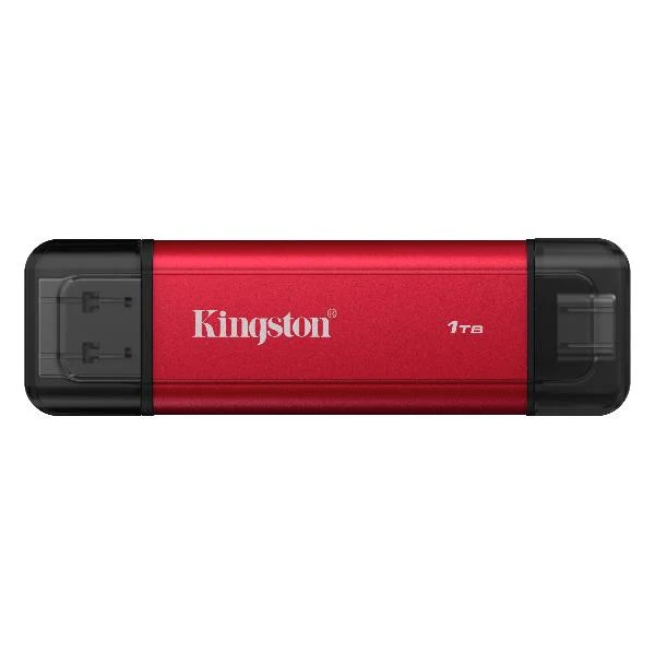Kingston Technology 1TB Dual USB-A/C Portable SSD, Up to 1050MB/s USB 3.2 Gen 2
