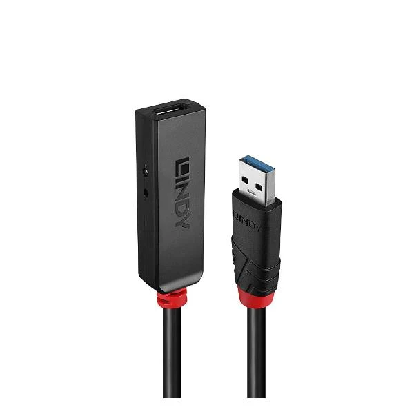 Lindy 43404 hub di interfaccia USB 3.2 Gen 1 (3.1 Gen 1) Type-C 5000 Mbit/s Nero