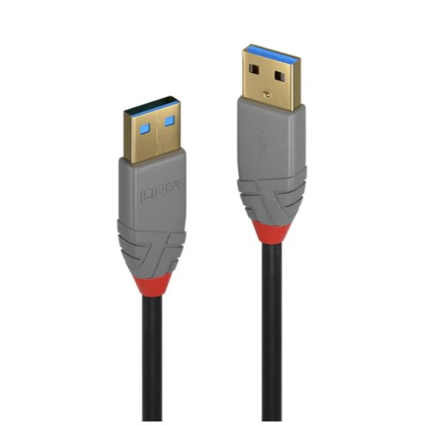 Lindy 36752 cavo USB USB 3.2 Gen 1 (3.1 Gen 1) 2 m USB A Nero