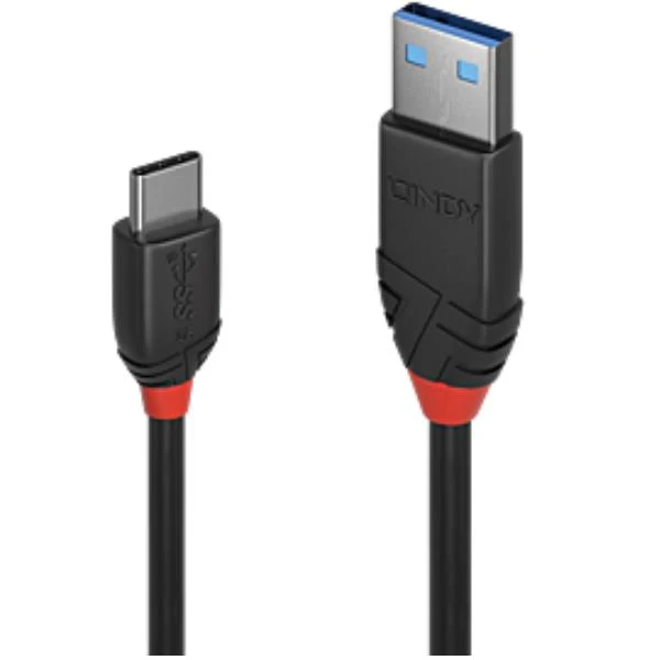 Lindy 36916 cavo USB USB 3.2 Gen 1 (3.1 Gen 1) 1 m USB A USB C Nero