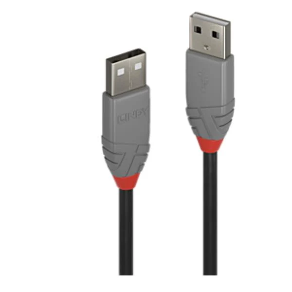 Lindy 36695 cavo USB USB 2.0 5 m USB A Nero