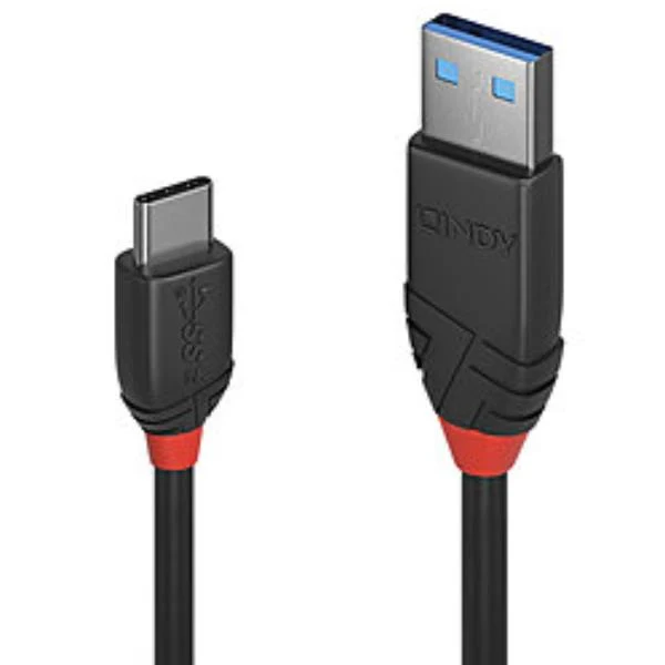 Lindy 36914 cavo USB USB 3.2 Gen 1 (3.1 Gen 1) 0,15 m USB C USB A Nero