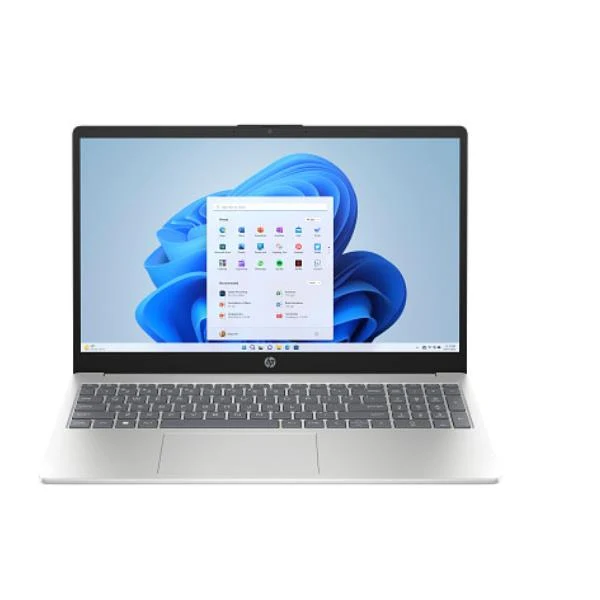 HP Laptop AI 15-fd2016nl Intel Core Ultra 7 255U Computer portatile 39,6 cm (15.6") Full HD 24 GB DDR5-SDRAM 1 TB SSD Wi-Fi 6 (802.11ax) Windows 11 Home AI PC Argento