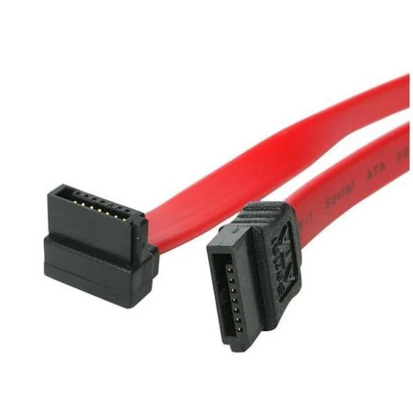 StarTech.com Cavo SATA a Serial ATA angolato a destra - Cavo SATA a SATA di Tipo L da 45 cm