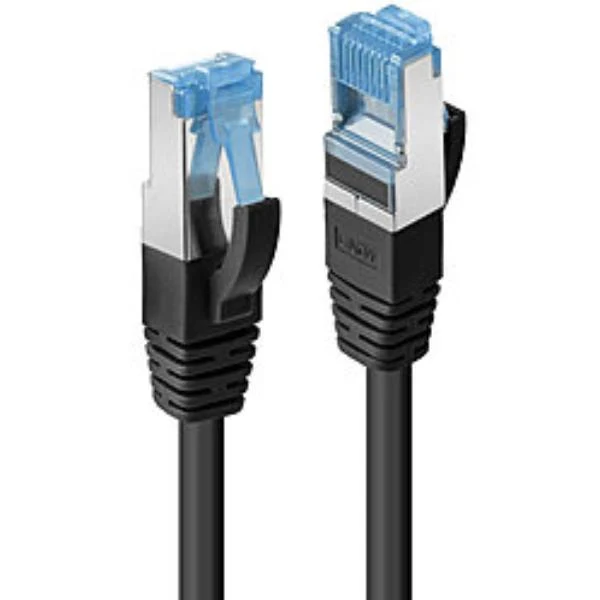 Lindy 47180 cavo di rete Nero 3 m Cat6a S/FTP (S-STP)