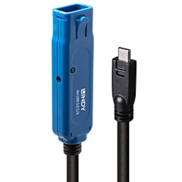 Lindy 43380 cavo USB USB 3.2 Gen 1 (3.1 Gen 1) 5 m USB C USB A Nero