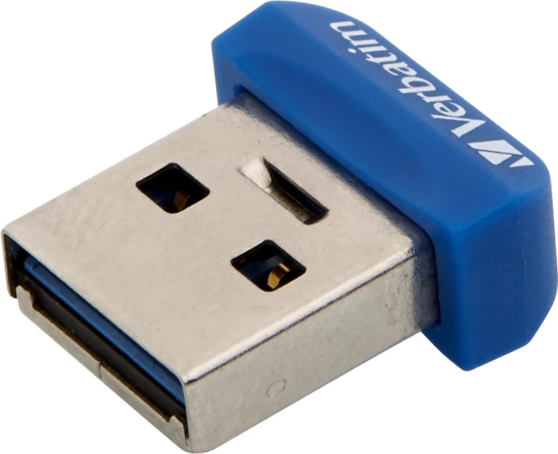 Verbatim Store 'n' Stay NANO - Memoria USB 3.0 da 32 GB - Blu
