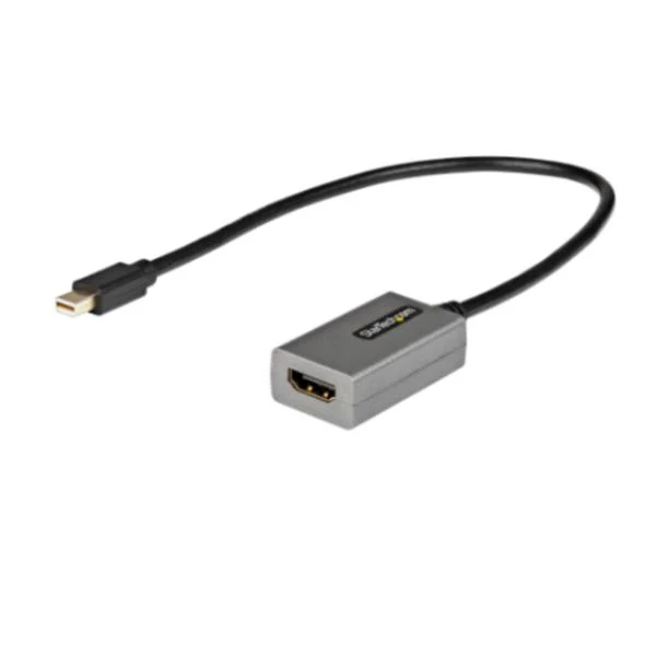 StarTech.com Adattatore Mini DisplayPort a HDMI - Dongle da mDP a HDMI - 1080p - Monitor/Display da mDP 1.2 a HDMI - Convertitore video - Cavo collegato da 30 cm - Versione aggiornata di MDP2HDMI