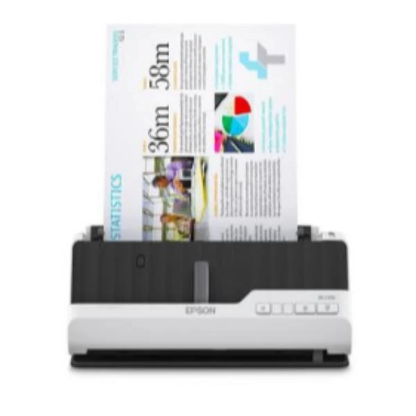 Epson DS-C330 Scanner con ADF + alimentatore di fogli 600 x 600 DPI A4 Nero, Bianco