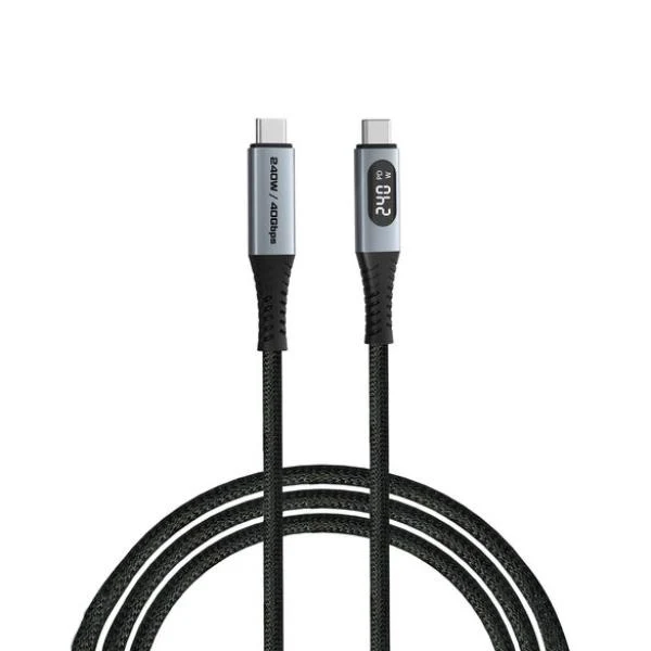 Verbatim 31849 cavo USB USB4 Gen 2x2 1,2 m USB C Nero