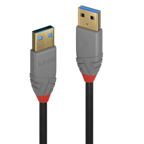 Lindy 36750 cavo USB USB 3.2 Gen 1 (3.1 Gen 1) 0,5 m USB A Nero