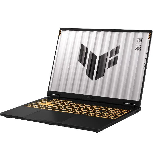 ASUS TUF Gaming F16 FX608JHR-RV002W Intel® Core™ i7 i7-14650HX Computer portatile 40,6 cm (16") WUXGA 16 GB DDR5-SDRAM 512 GB SSD NVIDIA GeForce RTX 5050 Wi-Fi 6E (802.11ax) Windows 11 Home Grigio