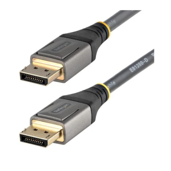 StarTech.com Cavo DisplayPort 1.4 certificato VESA da 2 m - 8K 60Hz HDR10 - Video Ultra HD 4K 120Hz - Cavo DP 1.4 - Cavo video DP per monitor/display - Cavo con connettore DisplayPort (M) a DisplayPort (M)