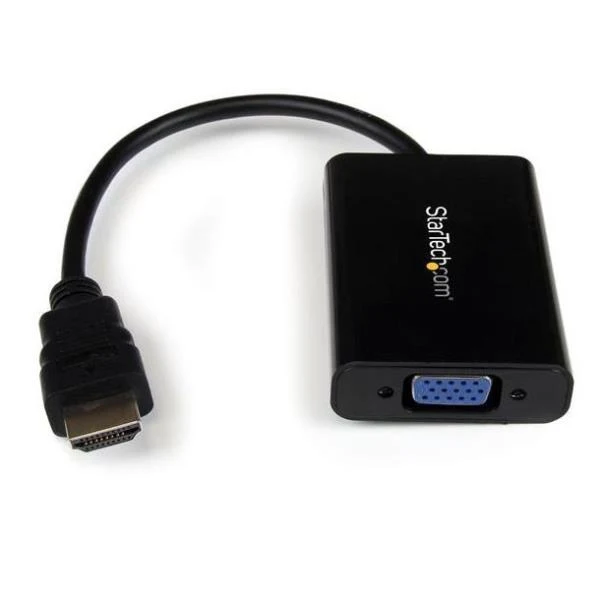 StarTech.com Adattatore convertitore video HDMI a VGA con Micro USB e audio per PC desktop/laptop/ultrabook - 1920x1200