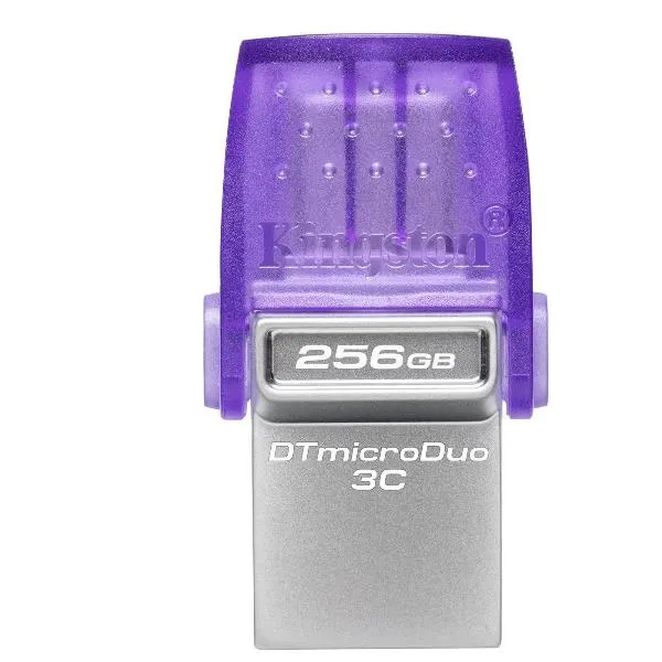 Kingston Technology DataTraveler 256GB microDuo 3C 200MB/s dual USB-A + USB-C
