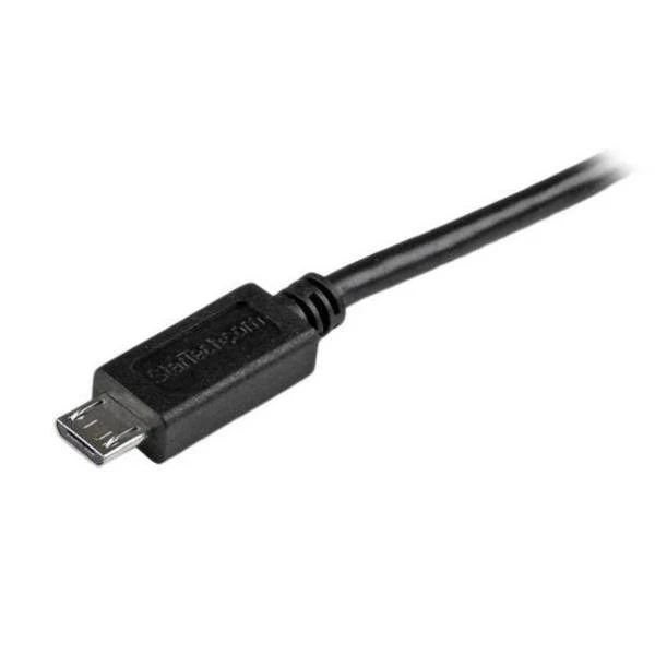 StarTech.com Cavo di sincronizzazione e di ricarica USB a Micro USB - Cavetto slim per Smartphone e Tablet A a Micro B slim da 2 m