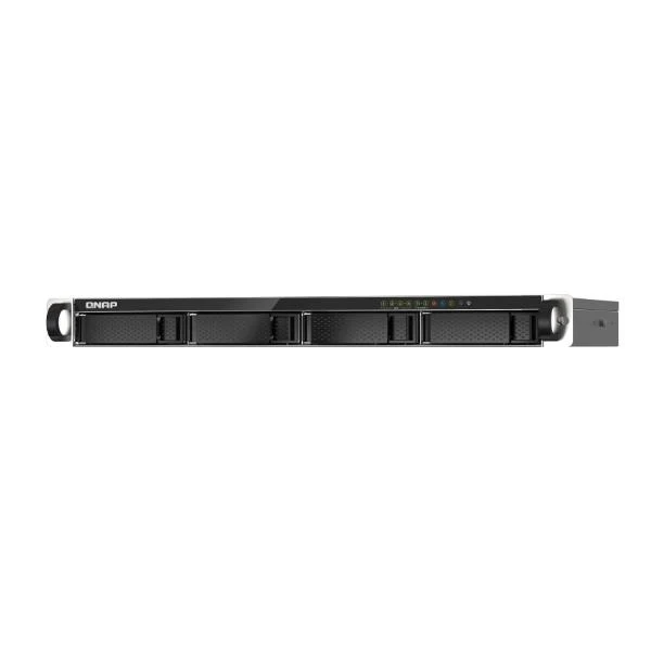 QNAP TS-435XEU NAS Rack (1U) Marvell CN9131 4 GB DDR4 0 TB QNAP QTS Nero, Grigio