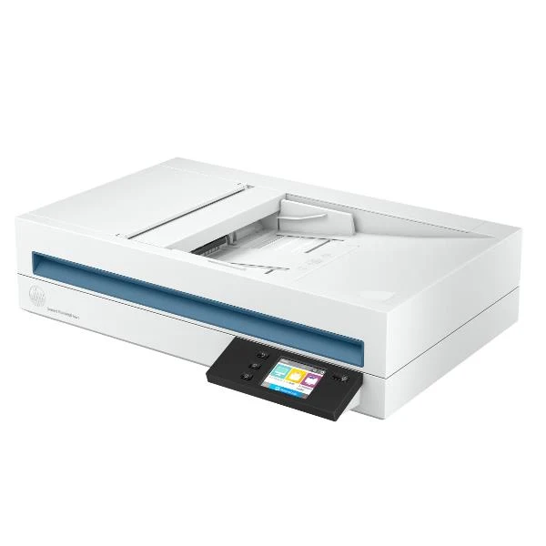 HP Scanjet Pro N4600 fnw1 Scanner a piano e ADF 1200 x 1200 DPI A5 Bianco