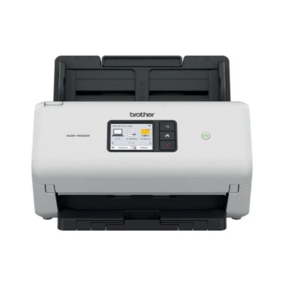 Brother ADS-4500W scanner Scanner ADF 600 x 600 DPI A4 Nero, Bianco