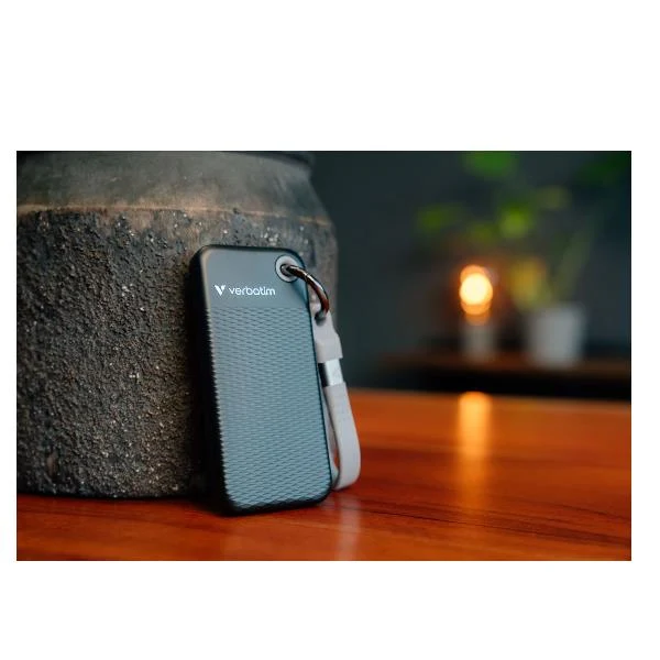 Verbatim Pocket SSD 1 TB USB tipo-C 3.2 Gen 2 (3.1 Gen 2) Nero, Grigio